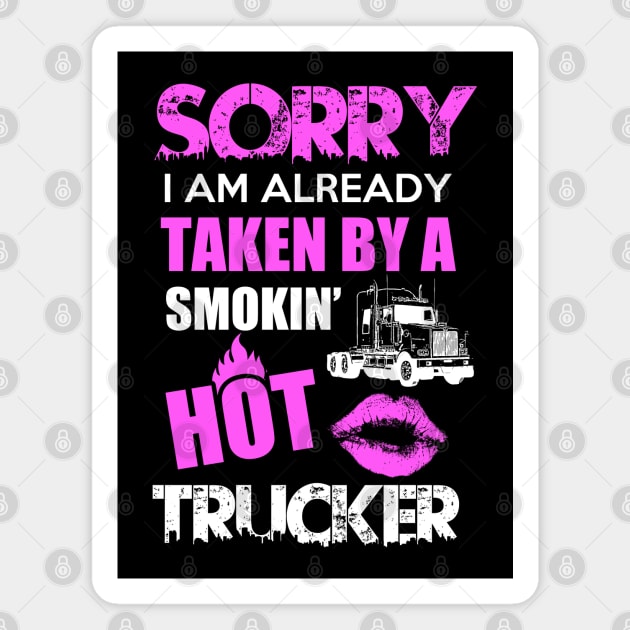 Trucker Magnet by Dojaja